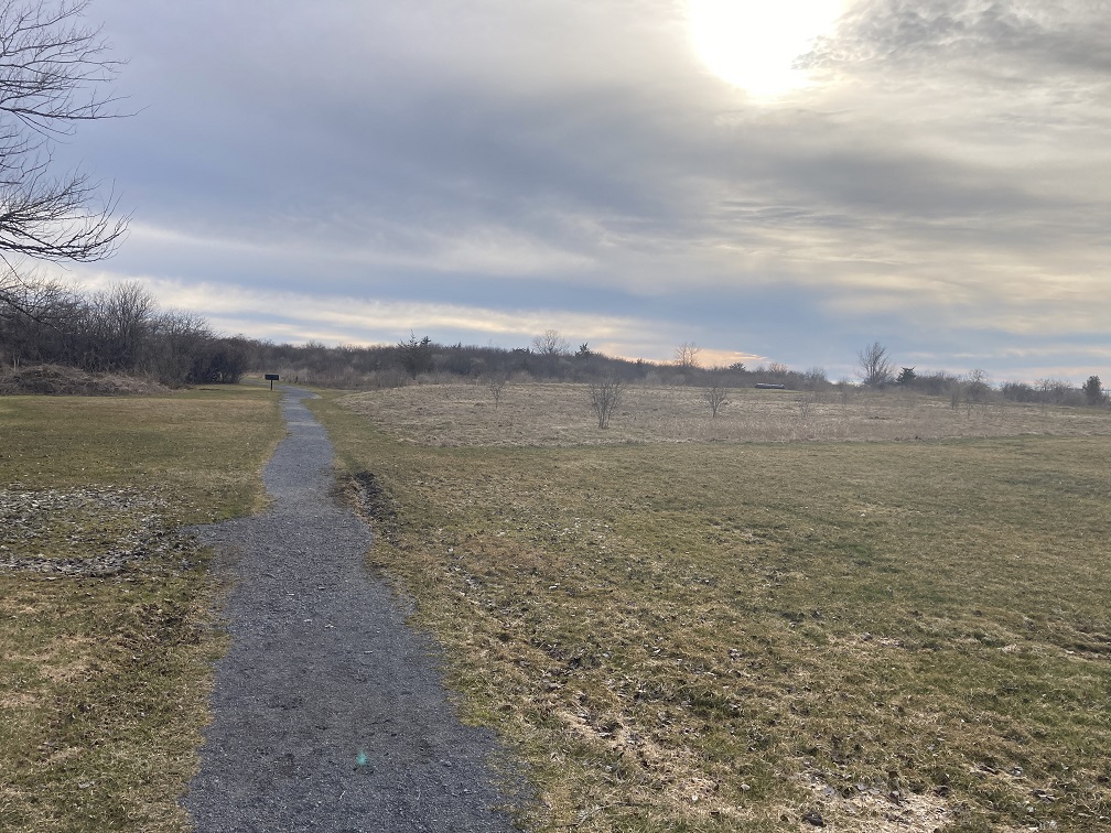 Photograph of the Battlefield Historic Site Trail 